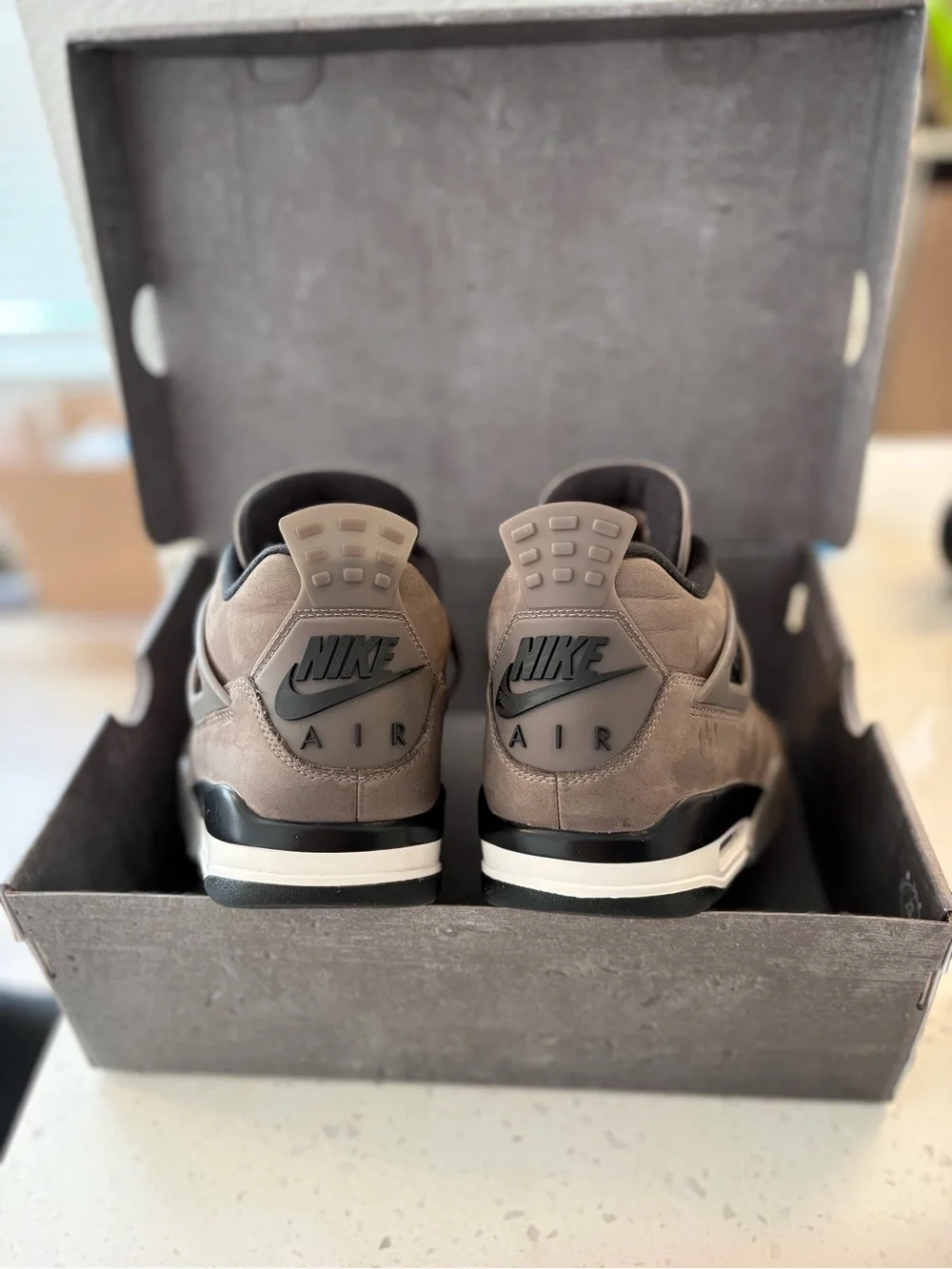 Jordan suede upper